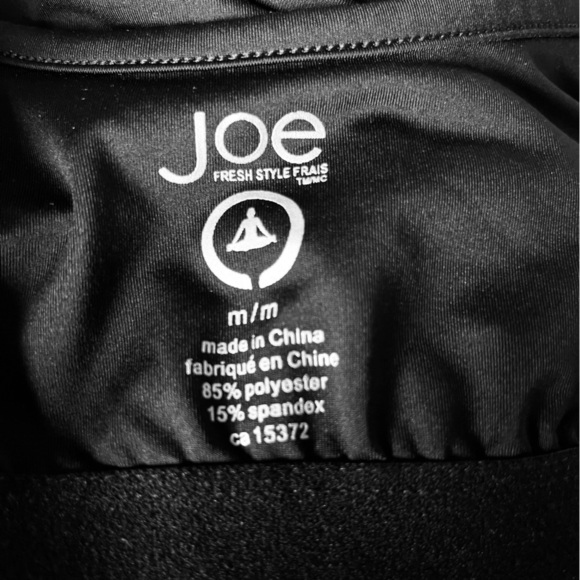 Joe Fresh yoga camisole light support adjustable straps black size m - Picture 7 of 10